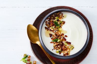Yogur con alto contenido de proteína