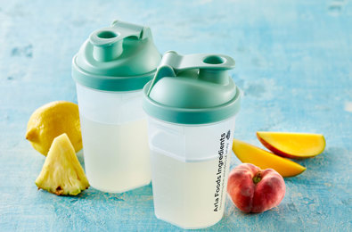 Batido de proteínas en polvo