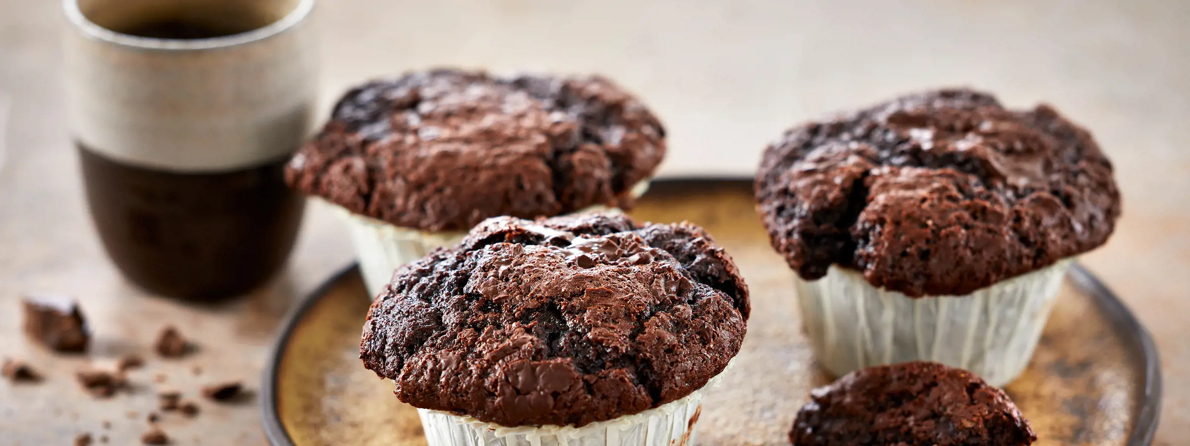 muffins de chocolate deliciosos