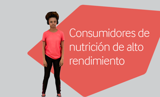 Consumidores de nutrición de alto rendimiento